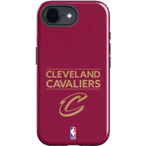 NBA Cleveland Cavaliers Standard - Maroon iPhone 16e Impact Case