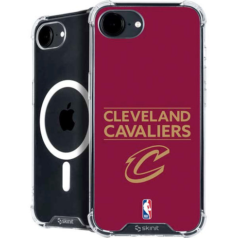 NBA Cleveland Cavaliers Standard - Maroon iPhone 16e MagSafe Case