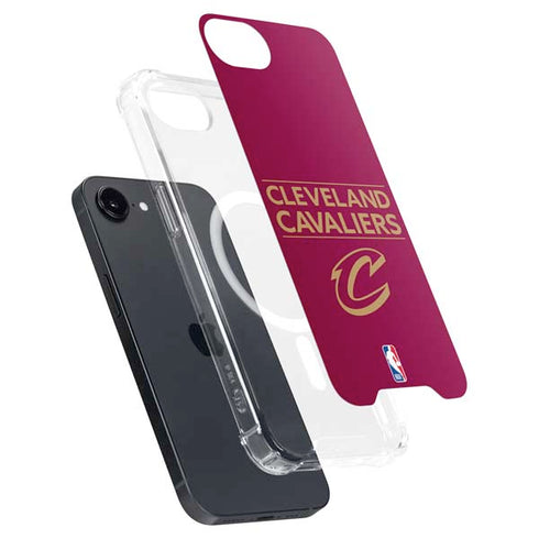 NBA Cleveland Cavaliers Standard - Maroon iPhone 16e MagSafe Case