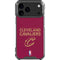 NBA Cleveland Cavaliers Standard - Maroon iPhone 18 Pro Max Clear Case