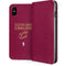 NBA Cleveland Cavaliers Standard - Maroon iPhone 8 Folio Case