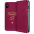 NBA Cleveland Cavaliers Standard - Maroon iPhone 8 Folio Case