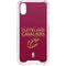 NBA Cleveland Cavaliers Standard - Maroon iPhone XS Clear Case