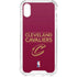 NBA Cleveland Cavaliers Standard - Maroon iPhone XS Clear Case