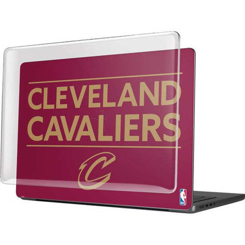 NBA Cleveland Cavaliers Standard - Maroon MacBook Pro 14in (2021-24) Case plus Skin