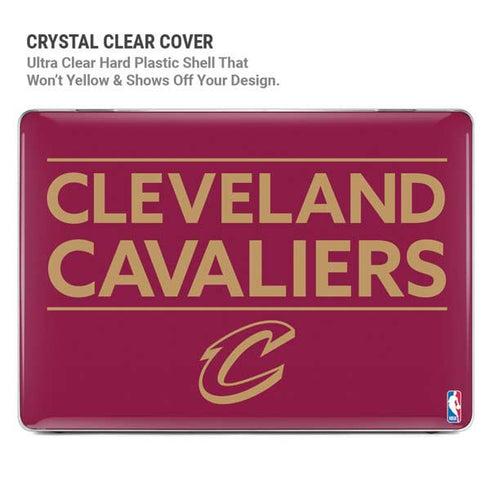 NBA Cleveland Cavaliers Standard - Maroon MacBook Pro 14in (2021-24) Case plus Skin