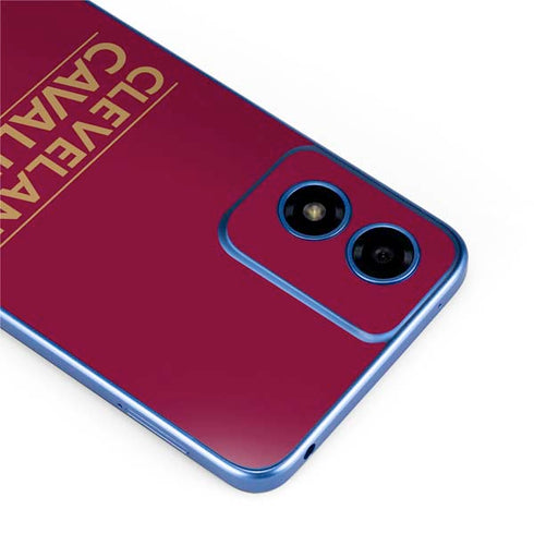 NBA Cleveland Cavaliers Standard - Maroon Moto G Play 4G (2024) Skin