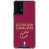 NBA Cleveland Cavaliers Standard - Maroon Moto G Power 5G (2024) Clear Case