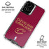 NBA Cleveland Cavaliers Standard - Maroon Moto G Power 5G (2024) Clear Case