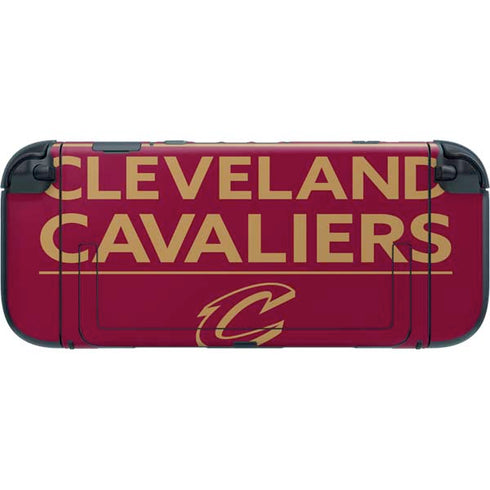 NBA Cleveland Cavaliers Standard - Maroon Nintendo Switch 2 (2025) with Joy-Con Skin