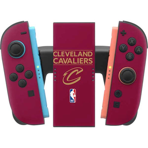 NBA Cleveland Cavaliers Standard - Maroon Nintendo Switch 2 (2025) Joy-Con Controller Skin