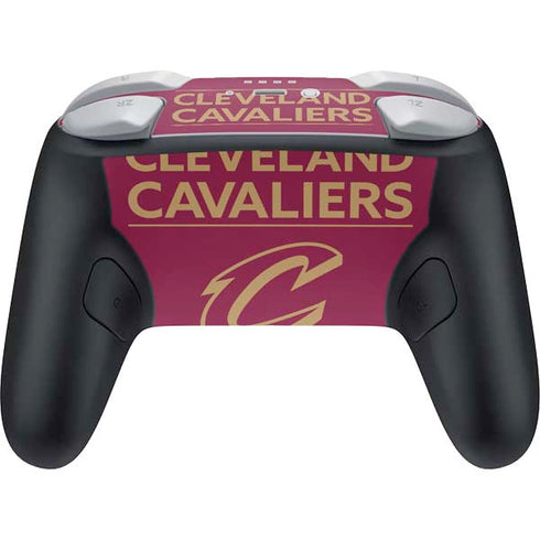 NBA Cleveland Cavaliers Standard - Maroon Nintendo Switch 2 (2025) Pro Controller Skin