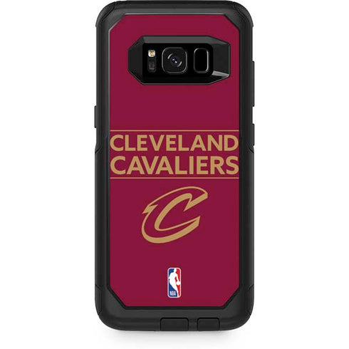 NBA Cleveland Cavaliers Standard - Maroon Otterbox Commuter Galaxy Skin
