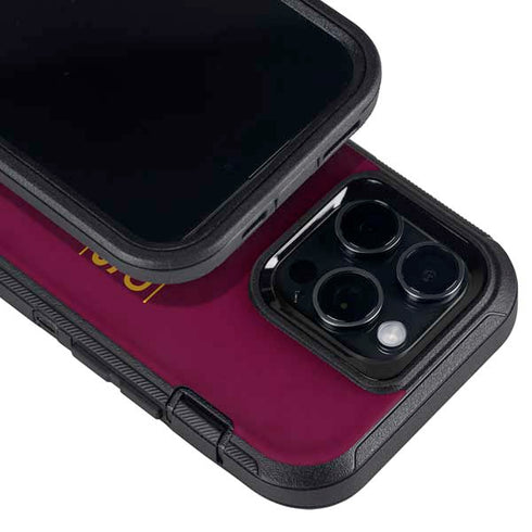 NBA Cleveland Cavaliers Standard - Maroon Otterbox Defender iPhone Skin