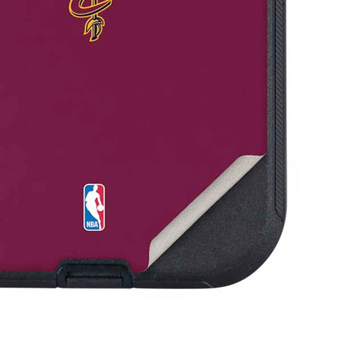 NBA Cleveland Cavaliers Standard - Maroon Otterbox Defender iPhone Skin