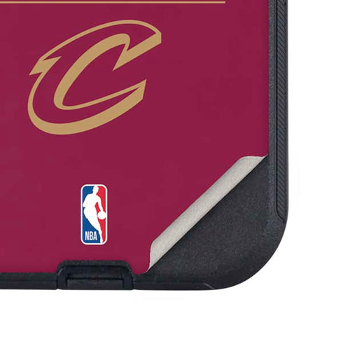 NBA Cleveland Cavaliers Standard - Maroon Otterbox Defender iPhone Skin