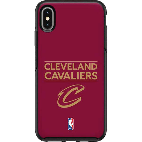 NBA Cleveland Cavaliers Standard - Maroon Otterbox Symmetry iPhone Skin
