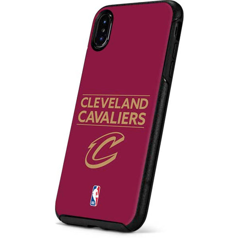 NBA Cleveland Cavaliers Standard - Maroon Otterbox Symmetry iPhone Skin