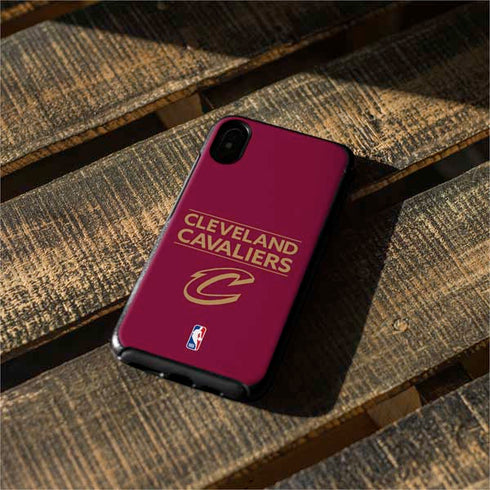 NBA Cleveland Cavaliers Standard - Maroon Otterbox Symmetry iPhone Skin