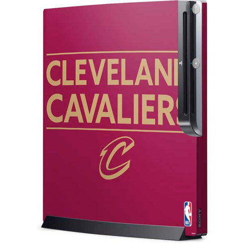 NBA Cleveland Cavaliers Standard - Maroon Playstation 3 & PS3 Slim Skin