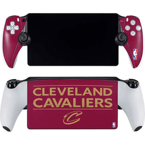 NBA Cleveland Cavaliers Standard - Maroon PlayStation Portal Remote Player Skin