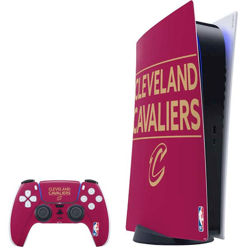 NBA Cleveland Cavaliers Standard - Maroon PlayStation PS5 Skins