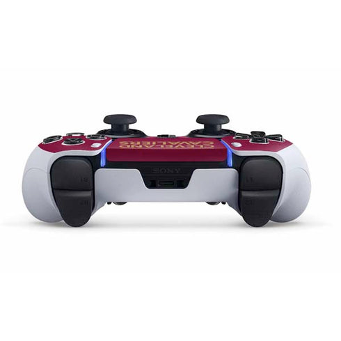 NBA Cleveland Cavaliers Standard - Maroon PS5 DualSense Edge Pro Controller Skin