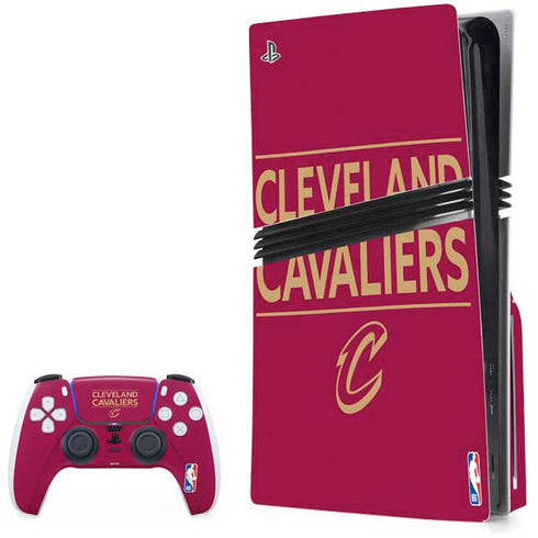 NBA Cleveland Cavaliers Standard - Maroon PlayStation PS5 Skins