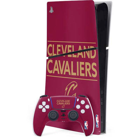 NBA Cleveland Cavaliers Standard - Maroon PlayStation PS5 Skins