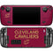 NBA Cleveland Cavaliers Standard - Maroon Steam Deck Handheld Gaming Computer OLED Skin