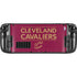 NBA Cleveland Cavaliers Standard - Maroon Steam Deck Handheld Gaming Computer OLED Skin