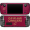 NBA Cleveland Cavaliers Standard - Maroon Steam Deck Handheld Gaming Computer Skin