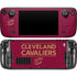 NBA Cleveland Cavaliers Standard - Maroon Steam Deck Handheld Gaming Computer Skin