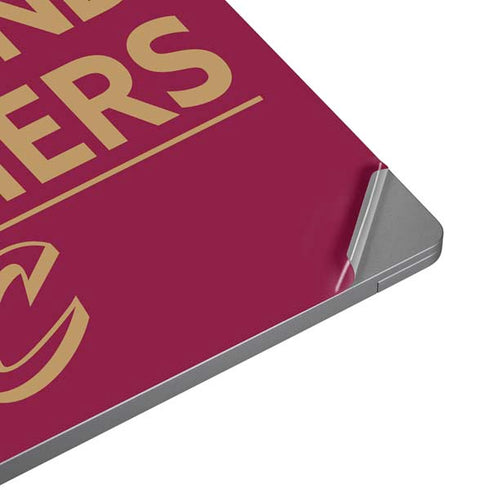 NBA Cleveland Cavaliers Standard - Maroon Laptop Skins