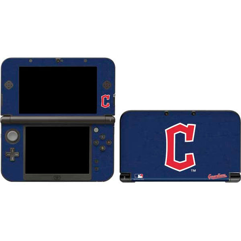 MLB Cleveland Guardians - Solid Distressed Nintendo Skins