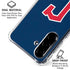 MLB Cleveland Guardians - Solid Distressed Galaxy A36 5G Clear Case