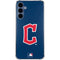 MLB Cleveland Guardians - Solid Distressed Galaxy A55 5G Clear Case