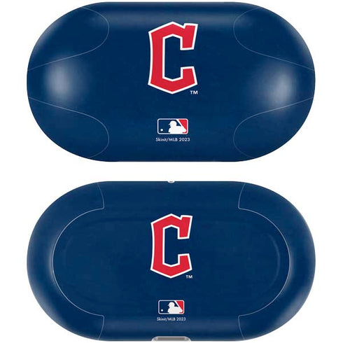 MLB Cleveland Guardians - Solid Distressed Galaxy Buds Plus Skin