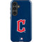 MLB Cleveland Guardians - Solid Distressed Galaxy S25 Impact Case
