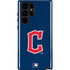 MLB Cleveland Guardians - Solid Distressed Galaxy S25 Ultra Impact Case