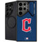 MLB Cleveland Guardians - Solid Distressed Galaxy S24 Ultra Kickstand Case