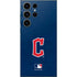 MLB Cleveland Guardians - Solid Distressed Galaxy S25 Ultra Skin