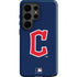 MLB Cleveland Guardians - Solid Distressed Galaxy S26 Ultra Impact Case
