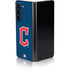 MLB Cleveland Guardians - Solid Distressed Galaxy Z Fold5 5G Skin