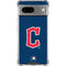 MLB Cleveland Guardians - Solid Distressed Google Pixel 8a Clear Case