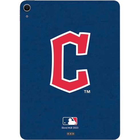 MLB Cleveland Guardians - Solid Distressed Apple iPad Air Skin