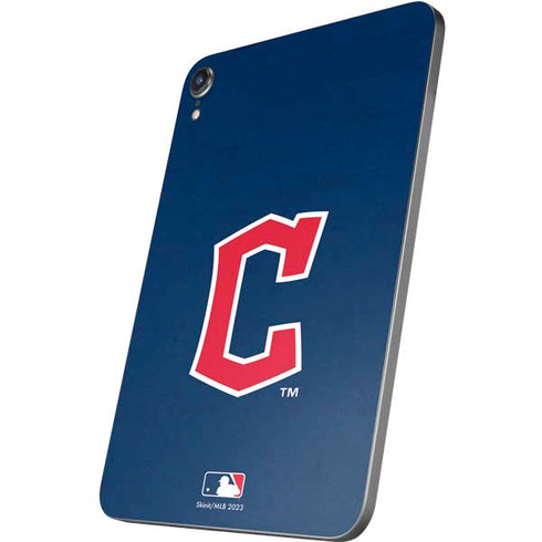 MLB Cleveland Guardians - Solid Distressed Apple iPad Mini Skin