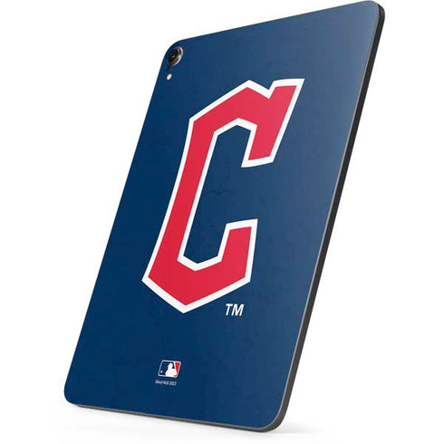 MLB Cleveland Guardians - Solid Distressed Apple iPad Pro Skin