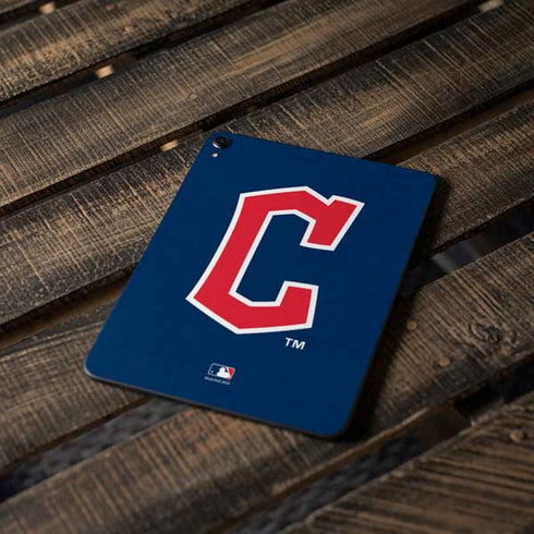 MLB Cleveland Guardians - Solid Distressed Apple iPad Pro Skin