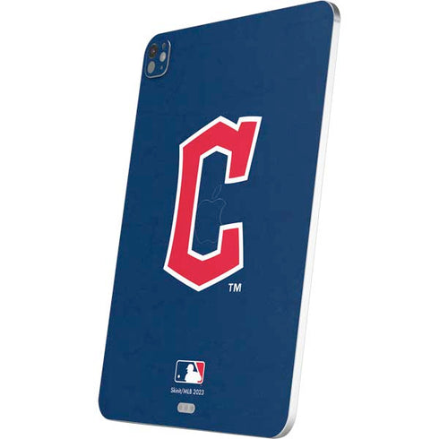 MLB Cleveland Guardians - Solid Distressed iPad Pro 13in M4 (2024) Skin